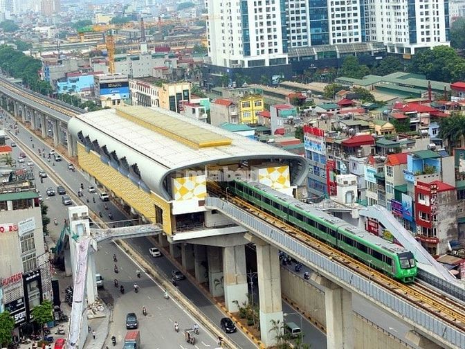 Hạ tầng giao thông phát triển với tuyến đường sắt Cát Linh - Hà Đông