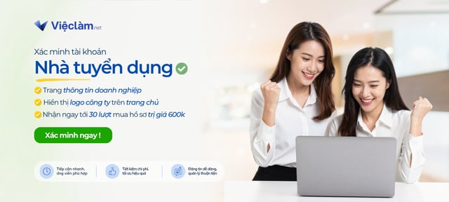 Xác minh tài khoản nhà tuyển dụng
