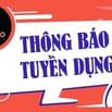 Tuyển gấp lao động phổ thông cho chị nhánh mới