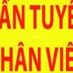 Cần tuyển nữ thu ngân. Lương 7,5tr/ tháng 
