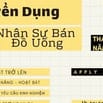 Chị cần tuyển 3 bạn phụ bán cà phê sau tết 