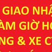 Tuyển 3 NV giao nhận, làm giờ hành chính, Xăng & xe của Công ty