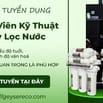 Nhân viên kỹ thuật máy lọc nước