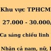 VIỆC LÀM BÁN HÀNG THEO CA CHO SINH VIÊN 