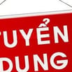 Tuyển nhân viên chở hàng bằng xe máy