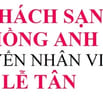 Khách sạn Hồng Anh Cầu Giấy tuyển nữ lễ tân làm ca ngày hoặc theo giờ