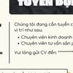 TUYỂN DỤNG VỊ TRÍ MARKETING Ở TP.HCM