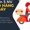 Tuyển lái xe bán tải,  giao hàng xe máy, phụ kho