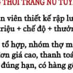 XƯỞNG MAY THỜI TRANG NỮ TUYỂN GẤP NHÂN SỰ