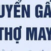 CẦN 3 THỢ MAY MẪU làm tại chỗ, ráp đồ,có tay nghề, 25 - 30 triệu