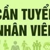 Cần tuyển 2 thợ nữ dán ninon trên máy cao tần, tuổi từ 18-40