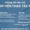 Cần Lao động phổ thông Đức Hòa, Long An
