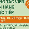 TUYỂN NHÂN VIÊN SALES (CỘNG TÁC VIÊN BÁN HÀNG)