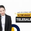 TUYỂN GẤP NHÂN VIÊN TELESALE TRỰC QUẦY NGHE ĐT. 