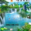 tranh gạch 3d ốp tường phòng khách - NCV4