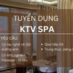 Tuyển 1 kỹ thuật viên gội đầu massage body dưỡng sinh q Tân Phú