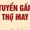 Moncheri De Lanh 1986 cần tuyển thợ may sơ mi và thợ may quần