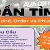 Ava Coffee Quận 7 cần tuyển  pha chế,  Order và  Phục Vụ