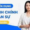 TUYỂN DỤNG VỊ TRÍ NHÂN VIÊN VĂN PHÒNG QUẬN 12 