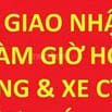 Tuyển 3 NV giao nhận, làm giờ hành chính, Xăng & xe của Công ty