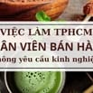 TUYỂN NHÂN VIÊN PHỤ BÁN MATCHA, CACAO ĐÓNG HỘP (KHÔNG PHA CHẾ)
