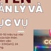 Tuyển Quản Lý và Phục vụ nữ có ngoại hình