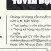 Tuyển Nhân Viên Bán Hàng Parttime Fulltime tại Khu Vực Quận Tân Bình