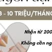 TUYỂN NGAY NHÂN VIÊN PHỤ BÁN LÀM VIỆC LIỀN