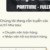 🏝️Việc Làm Thêm Bán Hàng Parttime/Fulltime Tại Store Quận Tân Bình