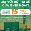 GHTK HÀ NỘI TUYỂN TÀI XẾ XE TẢI CA NGÀY/ĐÊM CHẠY NỘI THÀNH HOẶC TỈNH