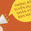 TUYỂN GẤP 2 NHÂN VIÊN BÁN HÀNG TRÀ , CÀ PHÊ