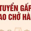 Điện máy Cường Việt, 253 phố Huế, Q.Hai Bà Trưng, Tuyển NV giao hàng