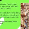 Tuyển dụng nhân viên đóng gói, dán tem .....