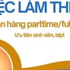 Việc làm parttime tại quận Thủ Đức cho sinh viên _Phụ bán hàng