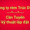CÔNG TY RÈM CẦN TUYỂN THỢ KỸ THUẬT LẮP ĐẶT RÈM