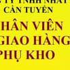 CÔNG TY TNHH NHẤT KIẾN CẦN TUYỂN GẤP  GIAO  HÀNG  LƯƠNG CAO 