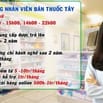 Tuyển nhân viên bán thuốc tây và sinh viên thực tập bán thuốc