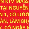 Spa ngay trung tâm Quận 1 cần tuyển kỹ thuật viên massage, có lương CB