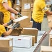 Tuyển Nam Nữ Dán tem đóng gói đi làm ngay ổn định