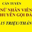 CỬA HÀNG CHUYÊN TÓC NAM CẦN TUYỂN 2 NỮ NHÂN VIÊN GỘI ĐẦU