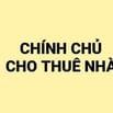 Cho thuê nhà liền kề ngõ 234 Hoàng Quốc Việt ngõ rộng ô tô vào nhà 