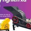 Máy xử lý xà bần , gạch ngói vỡ