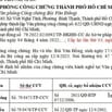 Thông báo thay đổi giấy ĐK hoạt động VPCC Bùi Văn 