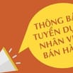 ✅ Cần 06 Nhân Viên Bán Hàng Tại Quầy Sắp Xếp Hàng Trưng Bày Kệ