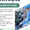 Tuyển kỹ thuật bảo trì đi ca 12 tiếng ngày/đêm