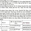 Thông báo cấp giấy ĐK hoạt động văn phòng công chứng Hà Đông
