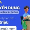 GIA NHẬP NGAY - CƠ HỘI VIỆC LÀM - THU NHẬP HẤP DẪN