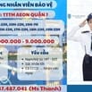 TUYỂN DỤNG NHÂN VIÊN BẢO VỆ – LÀM VIỆC TẠI AEON NGUYỄN VĂN LINH QUẬN 7