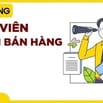 CẦN TUYỂN 1 NHÂN VIÊN BÁN HÀNG TẠI TPHCM