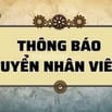 Cần tuyển 2 chi tạp vụ LĐPT làm việc ngay